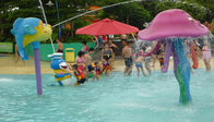 อุปกรณ์สเปรย์น้ำไฟเบอร์กลาสสำหรับเด็กและเยาวชนสวนสนุก