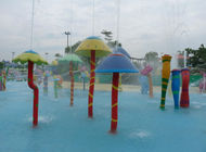 สระว่ายน้ำเด็กสนามเด็กเล่นน้ำสวนน้ำ Rainning กลุ่มเห็ดกรุ๊ปไฟเบอร์