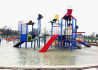 การก่อสร้างสวนน้ำแบบไฟเบอร์กลาสของ OEM, ระบบอุปกรณ์สนามเด็กเล่นสำหรับเด็ก