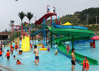 สนามเด็กเล่น Gigantic Aqua Water House อุปกรณ์กีฬาสวนไฟเบอร์กลาส