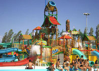 Water House Theme Park แพลตฟอร์มก่อสร้าง 21 * 18 * 9 ม. ภาพนิ่งครอบครัวสนุกน้ำ