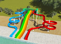 ภาพนิ่งออกแบบสวนน้ำที่ออกแบบโดย Spiral FRP Water Play
