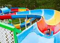 ครอบครัวเปิดสไลด์เกลียวกลางแจ้งขนาดที่กำหนดเองสำหรับ Aqua Park Resorts