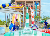 สไลด์น้ำความเร็วสูงสระว่ายน้ำตลกสวนสนุกน้ำสำหรับผู้เข้าพัก Holiday Resort