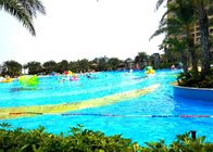 1,000 คน / 1000m2 1.2M High Water Park Wave Pool สำหรับผู้ใหญ่