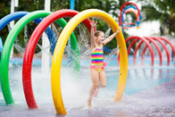 Water Spray Park Rainbow Circle สนามเด็กเล่นน้ำ สวนน้ำสาดสีสันสดใส