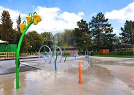 ไฟเบอร์กลาสสนามเด็กเล่นน้ำสำหรับของเล่นสาดน้ำอุปกรณ์สวนน้ำ