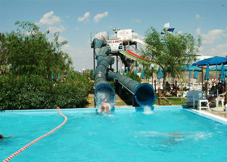 สวนสนุกสวนสนุกน้ำสวนสนุกสไลด์หลอดสนุกกับ 12m Heigth ซัพพลายเออร์