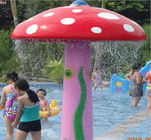 กลุ่มผลิตภัณฑ์เห็ดกลุ่ม Kids Spray Park อุปกรณ์แต่งหน้าไฟเบอร์กลาสที่กำหนดเองสำหรับสวนน้ำ