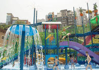 เชิงพาณิชย์ 0.6m สนามเด็กเล่น Aqua กลางแจ้งสวนน้ำสำหรับเด็ก