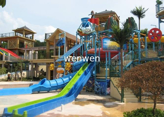 ODM Anti Skid Aqua สนามเด็กเล่นสไลด์เรือโจรสลัด