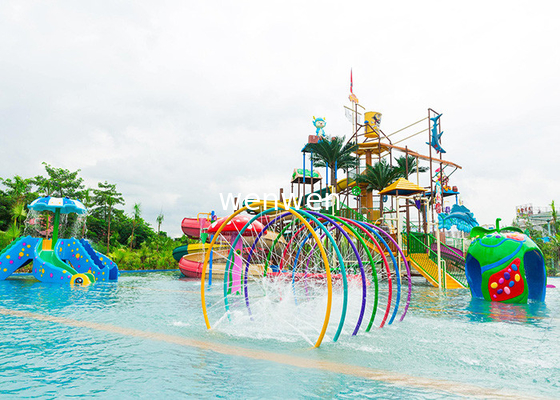 สนามเด็กเล่นไฟเบอร์กลาส Aqua Playground สำหรับผู้ใหญ่