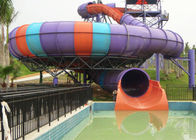 สไลด์น้ำซุปเปอร์โบวล์ / สวนสนุกธีมสนุกกับสระว่ายน้ำขนาดใหญ่