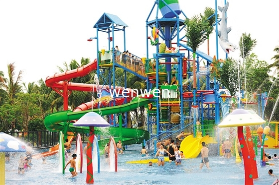0.6m/Lane Water Park Slide Tube/Body Slide สําหรับการผจญภัยในครอบครัว
