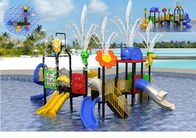 อุปกรณ์สวนน้ำกลางแจ้งสำหรับเด็กในฤดูร้อนสำหรับ 10-30 คน / สนามเด็กเล่นในสวนน้ำ