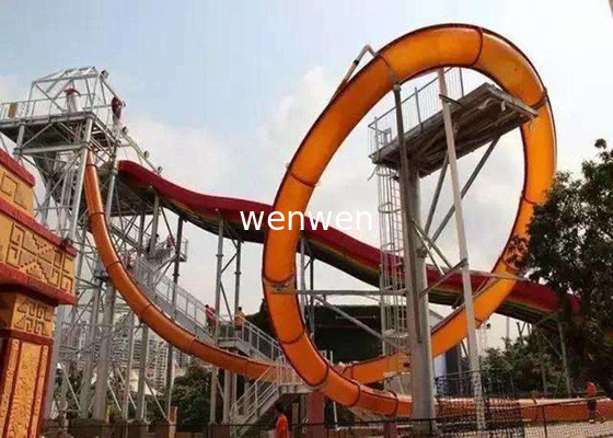 สวนน้ำสไลด์ Aqua Loop Big Water Slides สไลด์สระว่ายน้ำสำหรับผู้ใหญ่