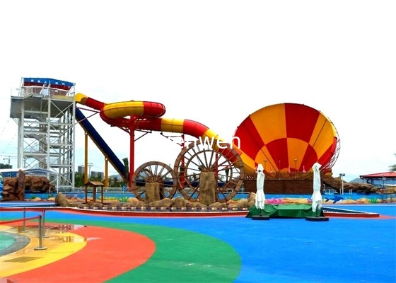 ผสมสีสไลด์น้ำไฟเบอร์กลาสแบบกำหนดเองสำหรับผู้ใหญ่