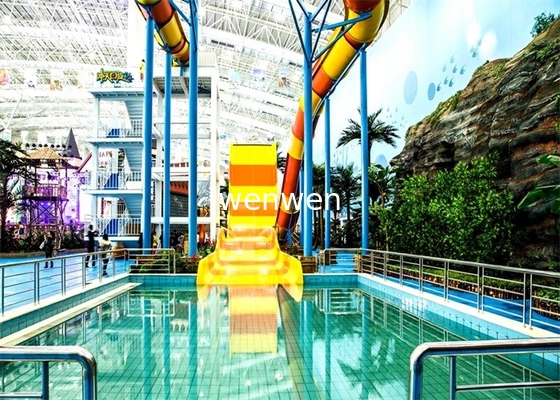 Custom Boomerang Water Slides อุปกรณ์สวนน้ำเชิงพาณิชย์สำหรับผู้ใหญ่