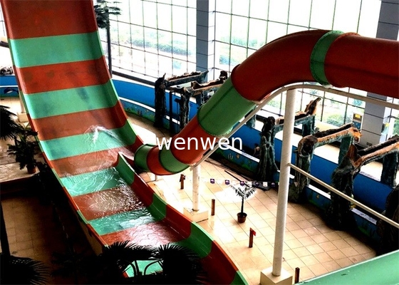 Custom Boomerang Water Slides อุปกรณ์สวนน้ำเชิงพาณิชย์สำหรับผู้ใหญ่