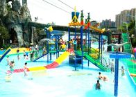 สระว่ายน้ำเด็กอุปกรณ์สนามเด็กเล่นสำหรับ Splash Park Anti - UV