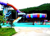 แขก 360 คน /ชม Space Bowl Water Slide Aqua Resort อุปกรณ์เล่นน้ำ
