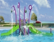 Interactive Castle Aqua สนามเด็กเล่น Water Theme Park เพื่อความบันเทิง