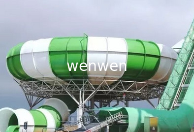 33m Space Bowl Custom Water Slides อุปกรณ์เล่นน้ำของ Aqua Resort